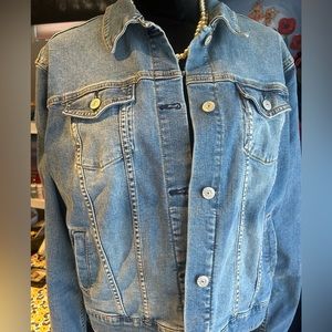 Denim jacket xl Lularoe